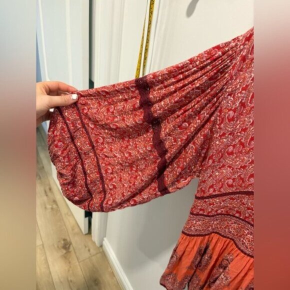 LIKE NEW- FREE PEOPLE -Luna Scarf Print Tunic DRESS/TOP - Picture 8 of 10